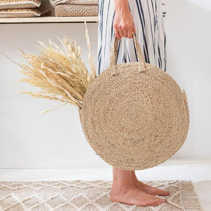 Tas Rond Naturel - Tas - J-Line - livinglovely.nl