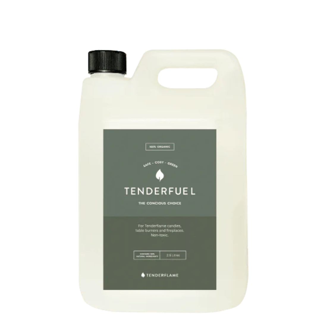 Tenderfuel Organic 4 x 2.5 liter - Tenderfuel - Tenderflame - livinglovely.nl
