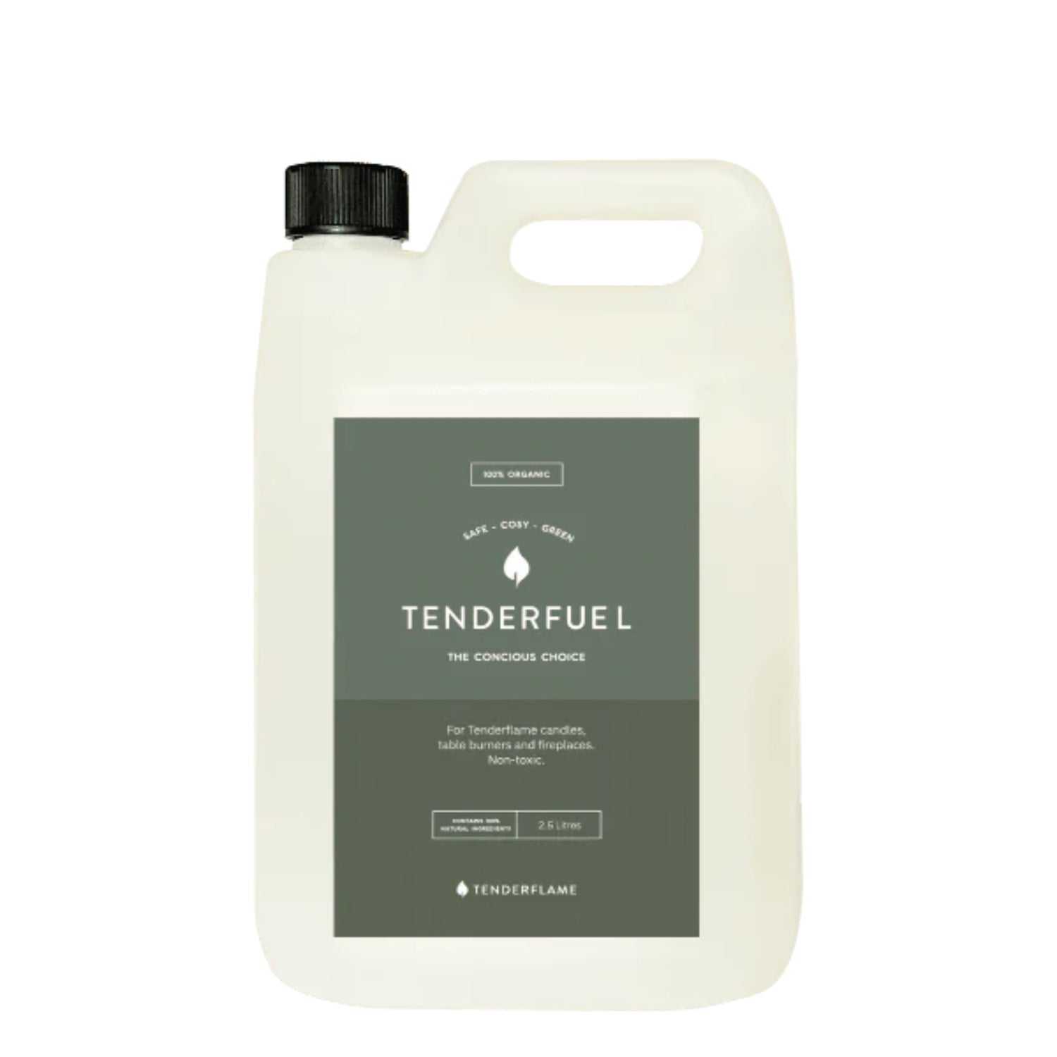 Tenderfuel Organic 4 x 2.5 liter - Tenderfuel - Tenderflame - livinglovely.nl