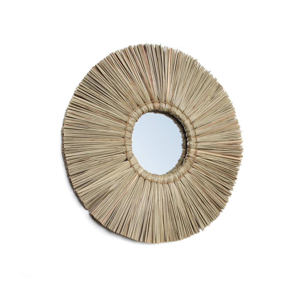 The Alang Alang Mirror Small Naturel , Spiegel , Bazar Bizar , livinglovely.nl