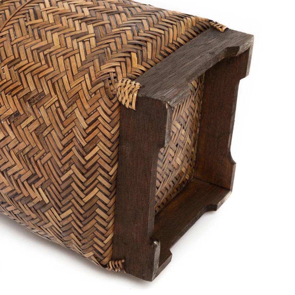 The Bathroom Bin Basket - Natural Brown , Mand , Bazar Bizar , livinglovely.nl