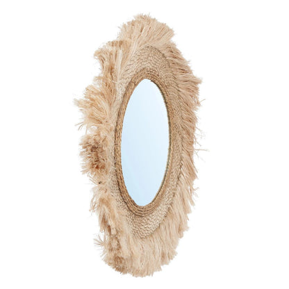 The Capri Mirror - Natural - L , Spiegel , Bazar Bizar , livinglovely.nl