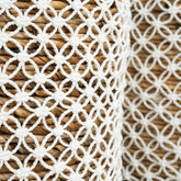 The Crossed Stitched Macrame Basket - Large , Mand , Bazar Bizar , livinglovely.nl