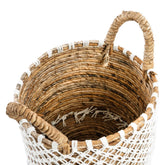 The Crossed Stitched Macrame Basket - Smalll , Mand , Bazar Bizar , livinglovely.nl