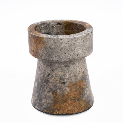 The Gypsy Candle Holder Antique Grey Medium , Kandelaar , Bazar Bizar , livinglovely.nl