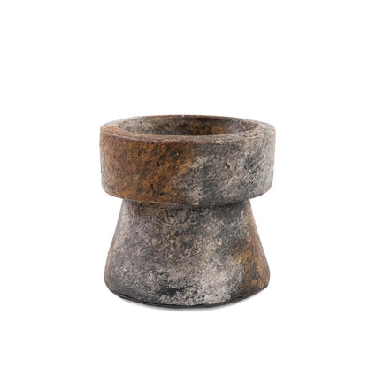 The Gypsy Candle Holder Antique Grey Small , Kandelaar , Bazar Bizar , livinglovely.nl