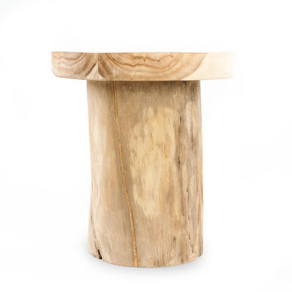 The Inti Side Table Naturel , Bijzettafel , Bazar Bizar , livinglovely.nl