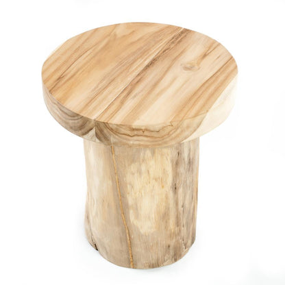 The Inti Side Table Naturel , Bijzettafel , Bazar Bizar , livinglovely.nl