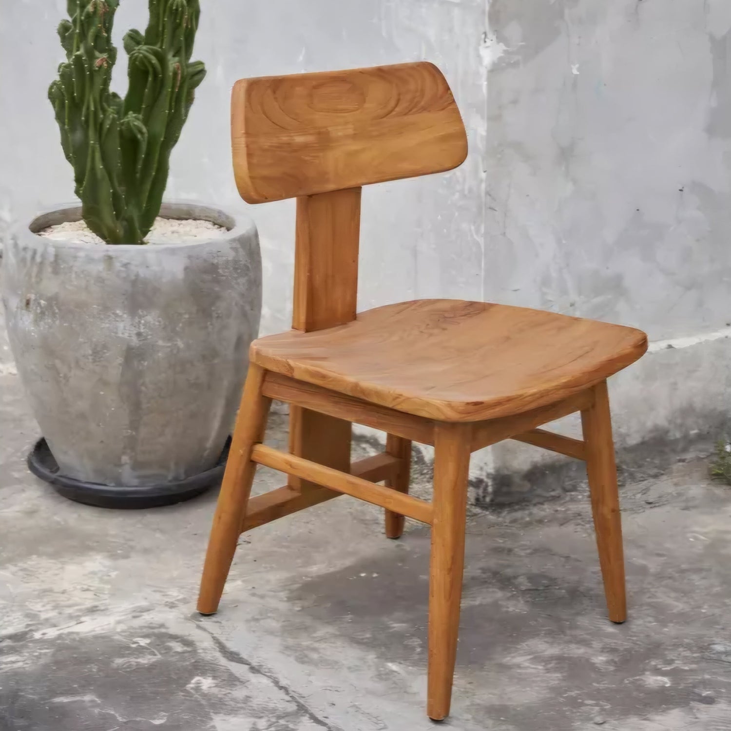 The LovYa Eetkamerstoel - Naturel - Bazar Bizar - Eetkamerstoel - Bazar Bizar - livinglovely.nl