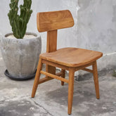 The LovYa Eetkamerstoel - Naturel - Bazar Bizar - Eetkamerstoel - Bazar Bizar - livinglovely.nl