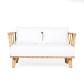 The Malawi Two Seater - Natural White - Outdoor bank - Bazar Bizar - livinglovely.nl