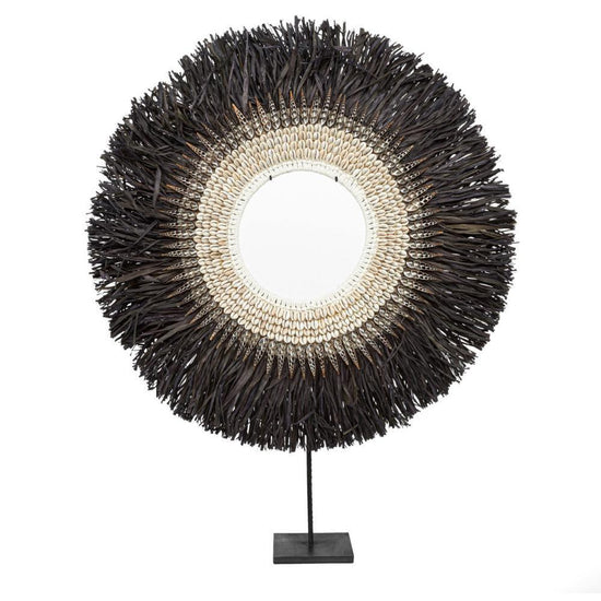 The Nassau Hoop On Stand - Black - L , Ornament , Bazar Bizar , livinglovely.nl