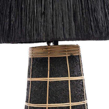 The Naxos Tafellamp - Black Natural , Tafellamp , Bazar Bizar , livinglovely.nl