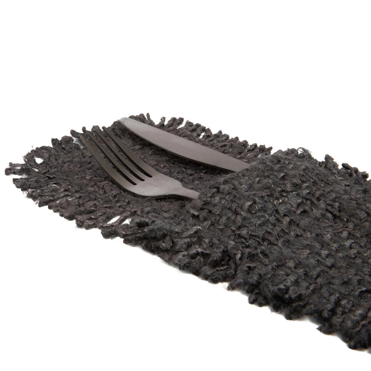 The Oh My Gee Cutlery Holder - Black Navy - Set of 4 , Keukenaccessoire , Bazar Bizar , livinglovely.nl