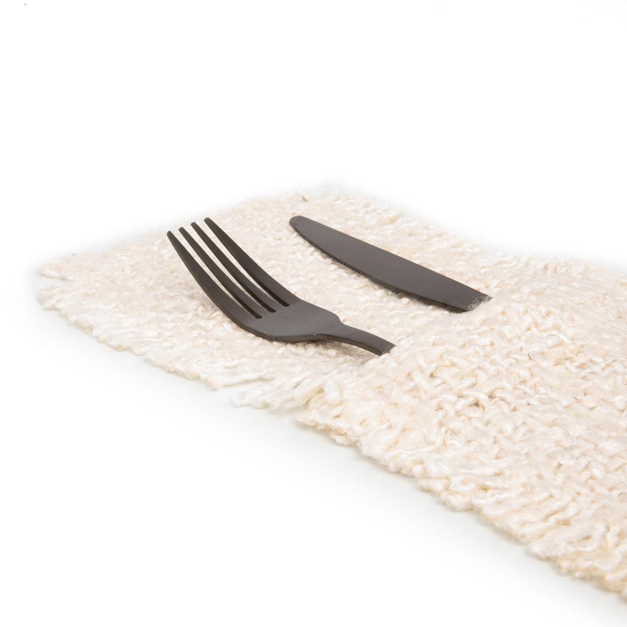 The Oh My Gee Cutlery Holder - Cream - Set of 4 , Keukenaccessoire , Bazar Bizar , livinglovely.nl