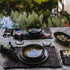 The Oh My Gee Placemat - Black Copper - Set of 4 , Placemat , Bazar Bizar , livinglovely.nl