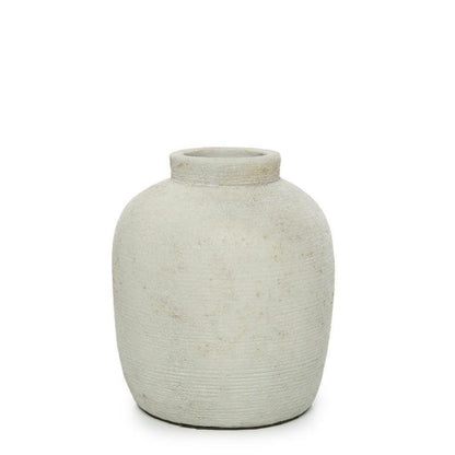 The Peaky Vase - Concrete - M , Vaas , Bazar Bizar , livinglovely.nl