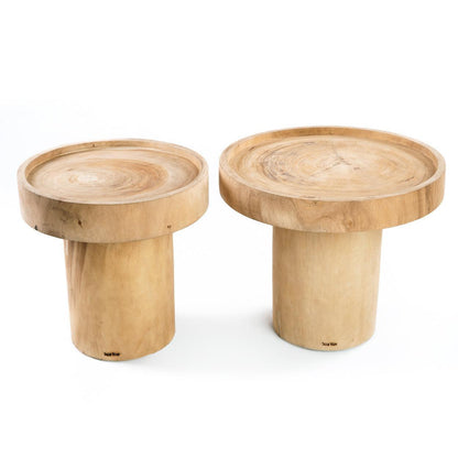 The Quichua Side Table - Natural , bijzettafel , Bazar Bizar , livinglovely.nl