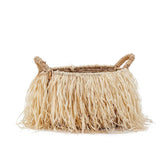 The Raffia Basket - Large , Mand , Bazar Bizar , livinglovely.nl