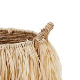 The Raffia Basket - Large , Mand , Bazar Bizar , livinglovely.nl