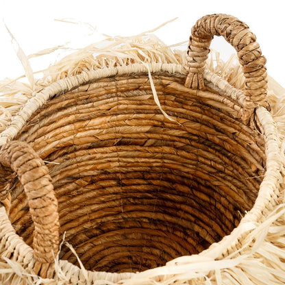 The Raffia Basket - Large , Mand , Bazar Bizar , livinglovely.nl