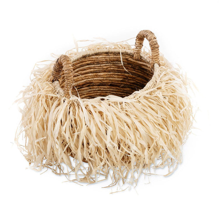 The Raffia Basket - Large , Mand , Bazar Bizar , livinglovely.nl