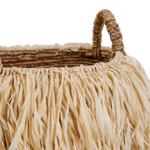 The Raffia Basket - Medium , Mand , Bazar Bizar , livinglovely.nl