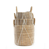 The Straight Stitched Macrame Basket - Medium , Mand , Bazar Bizar , livinglovely.nl