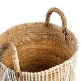 The Straight Stitched Macrame Basket - Medium , Mand , Bazar Bizar , livinglovely.nl