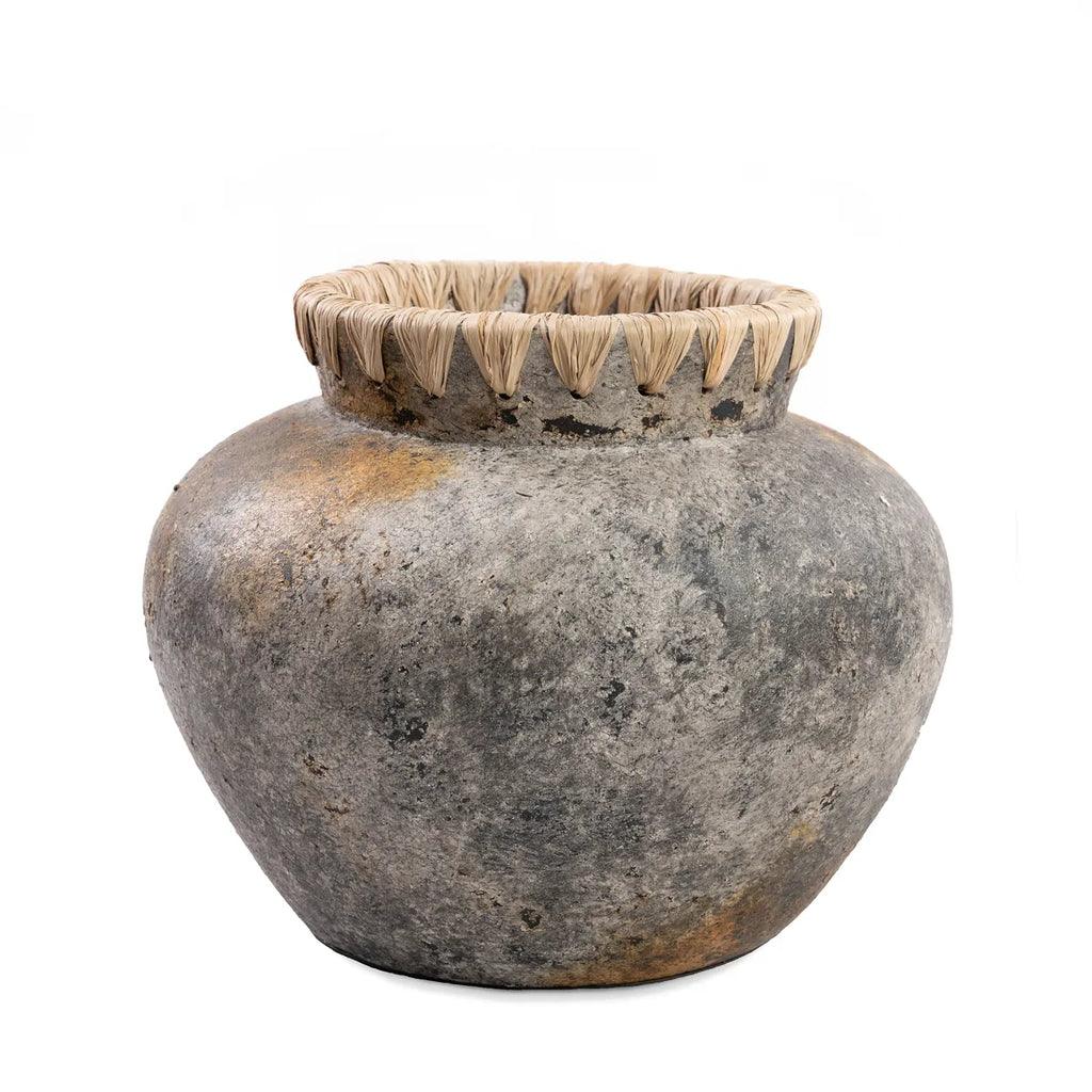 The Styly Vase Antique Grey Medium , Vaas , Bazar Bizar , livinglovely.nl