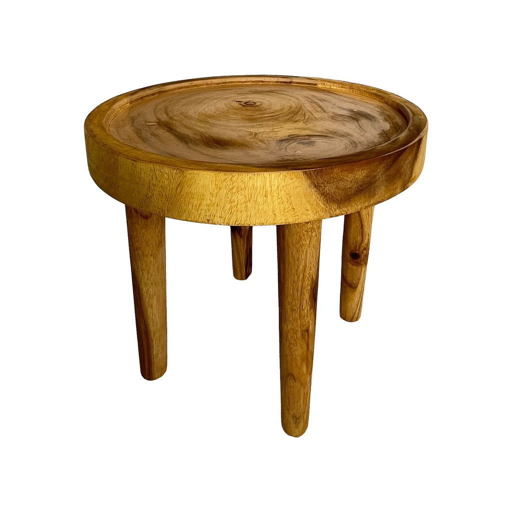 The Suar Side Table - Natural , Bijzettafel , Bazar Bizar , livinglovely.nl