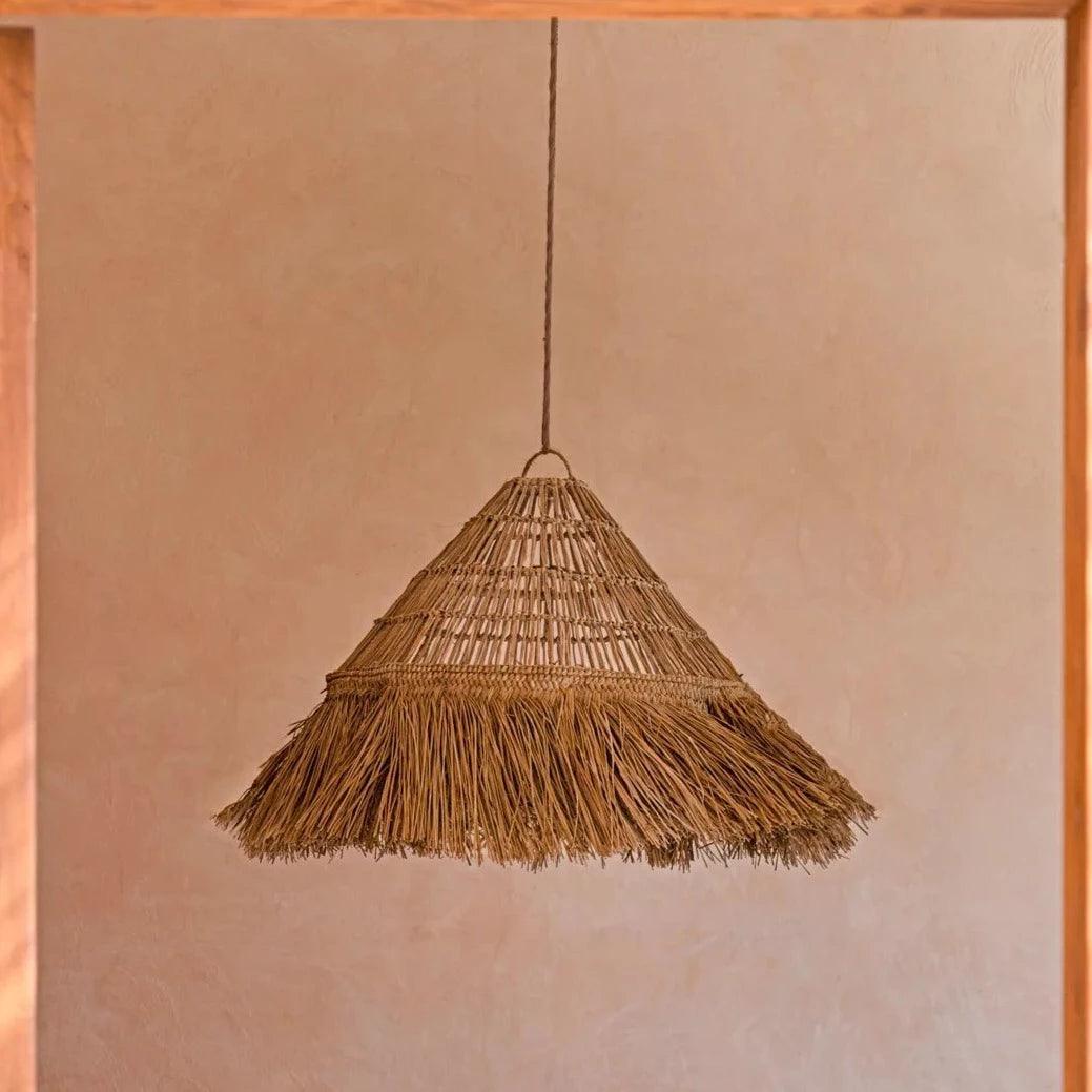 The Summer Vibes Pendant - Natural - L , Hanglamp , Bazar Bizar , livinglovely.nl