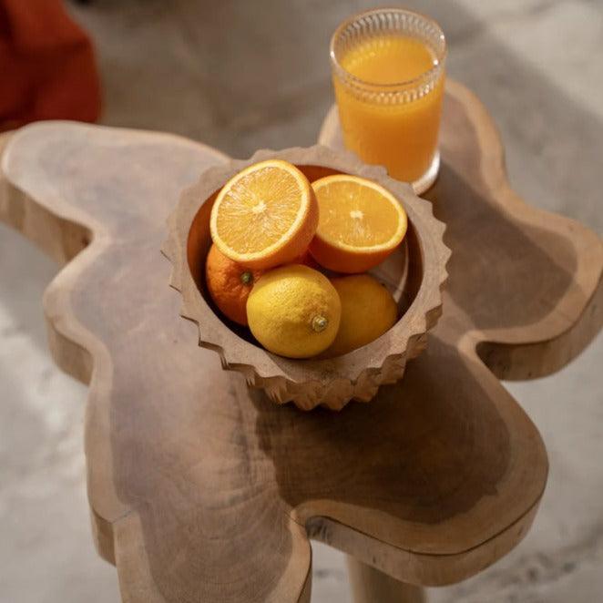 The Teak Root Durian Bowl - M , Kom , Bazar Bizar , livinglovely.nl