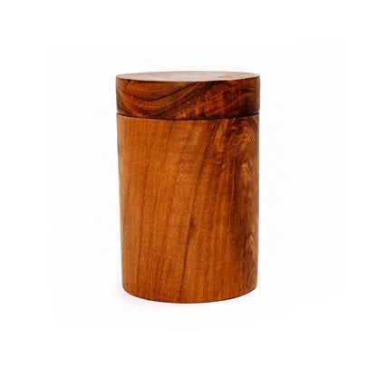 The Teak Root Jar - M , Voorraadpot , Bazar Bizar , livinglovely.nl