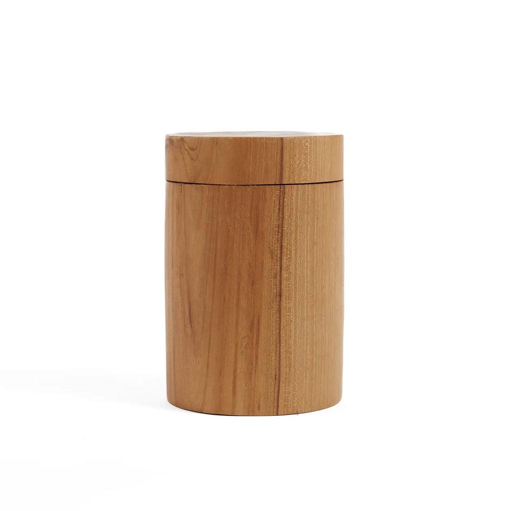 The Teak Root Jar - M , Voorraadpot , Bazar Bizar , livinglovely.nl