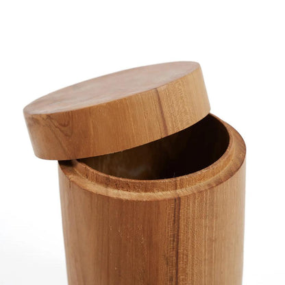 The Teak Root Jar - M , Voorraadpot , Bazar Bizar , livinglovely.nl