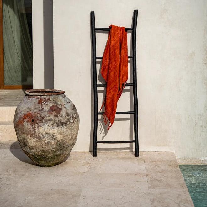 The Tulum Ladder Black , ladder , Bazar Bizar , livinglovely.nl