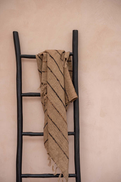 The Tulum Ladder Black , ladder , Bazar Bizar , livinglovely.nl