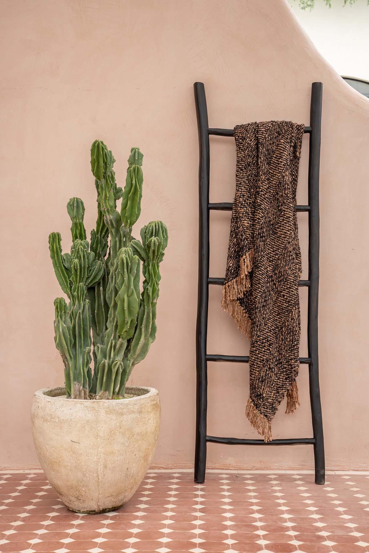 The Tulum Ladder Black , ladder , Bazar Bizar , livinglovely.nl