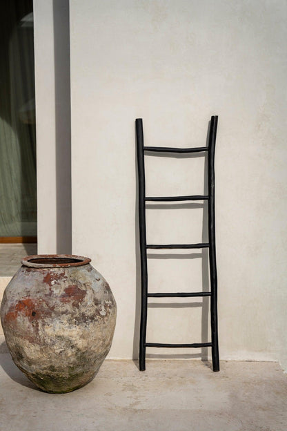 The Tulum Ladder Black , ladder , Bazar Bizar , livinglovely.nl