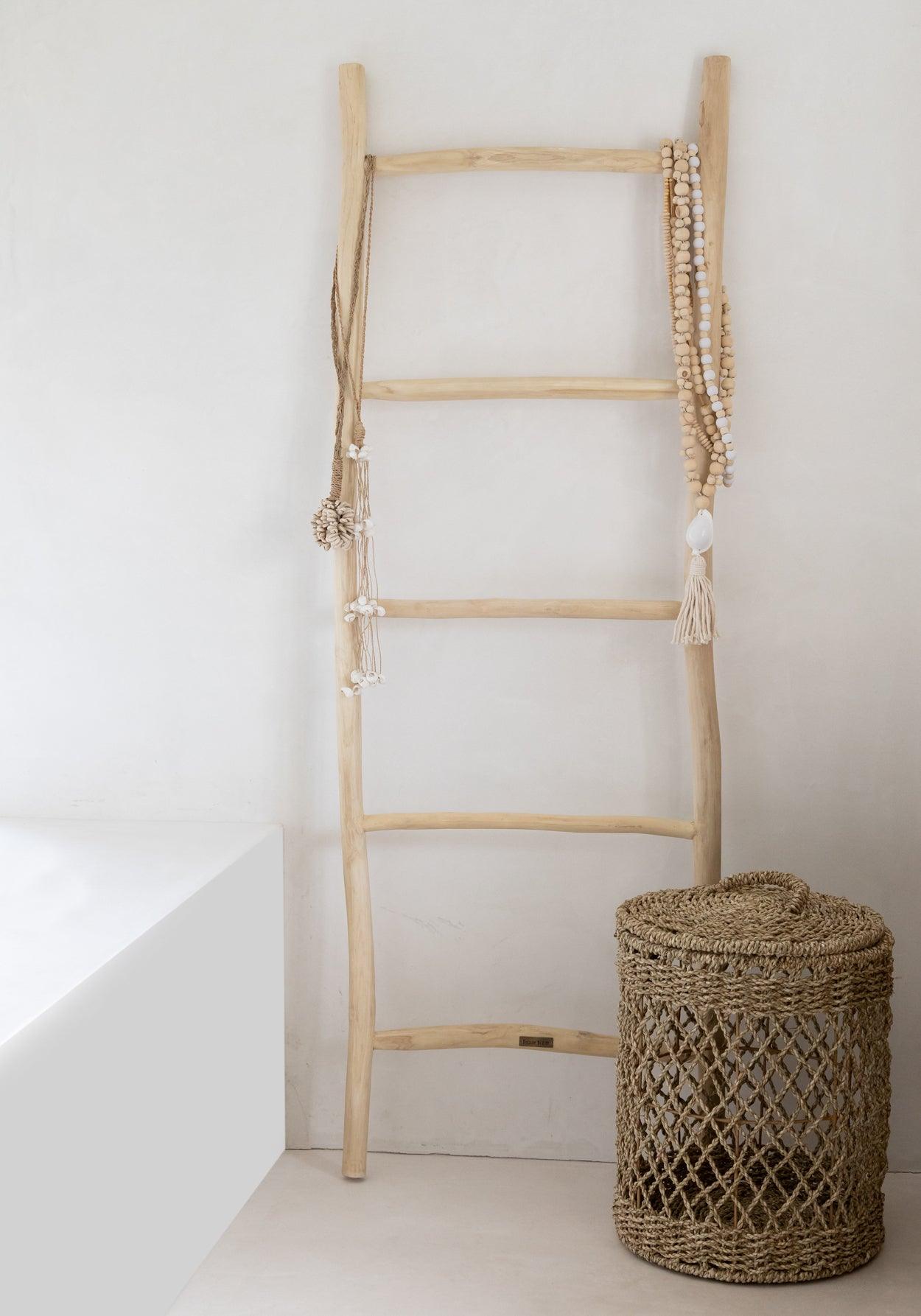 The Tulum Ladder Natural , ladder , Bazar Bizar , livinglovely.nl