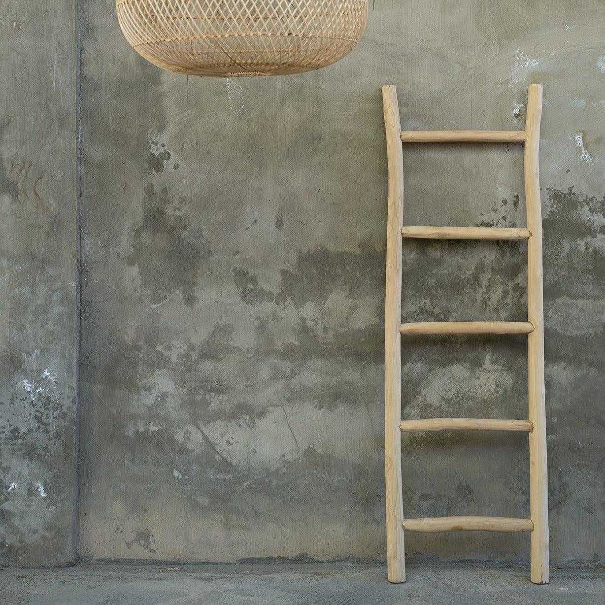 The Tulum Ladder Natural , ladder , Bazar Bizar , livinglovely.nl