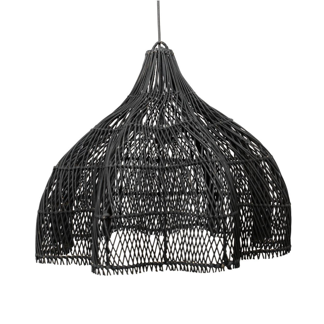 The Whipped Pendant Black Medium , Hanglamp , Bazar Bizar , livinglovely.nl