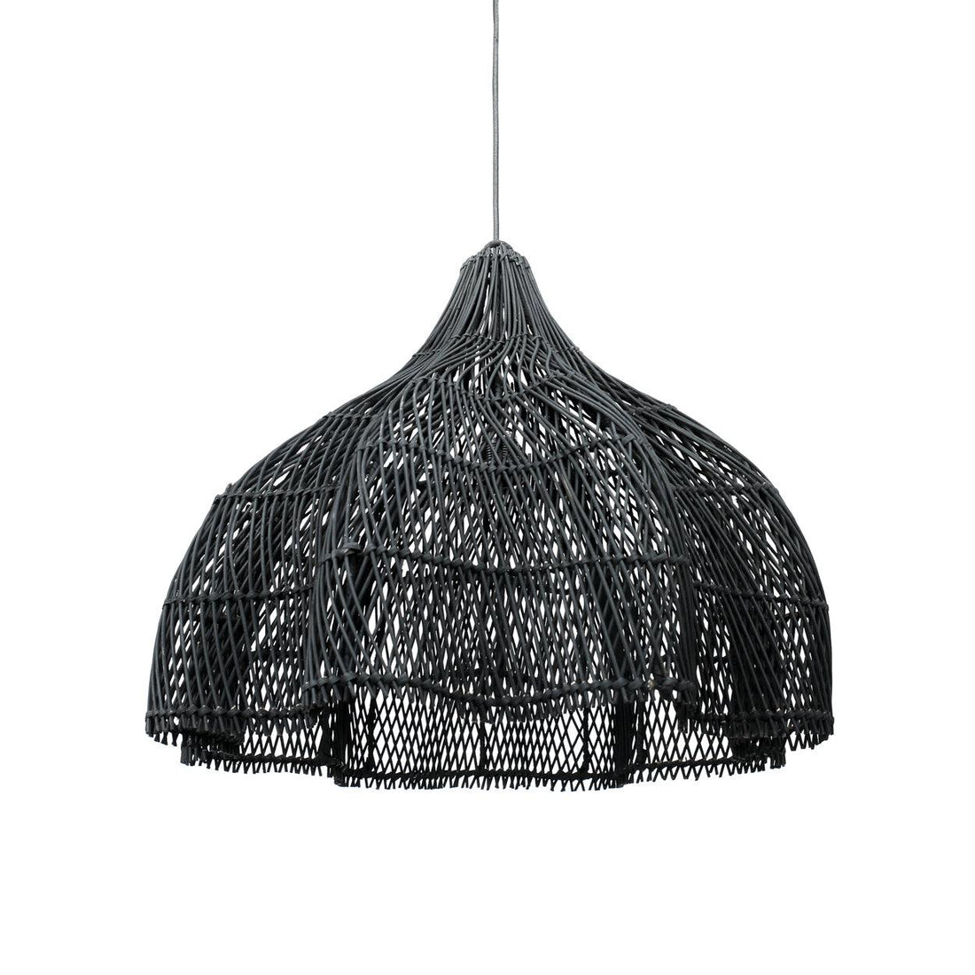 The Whipped Pendant Black Medium , Hanglamp , Bazar Bizar , livinglovely.nl