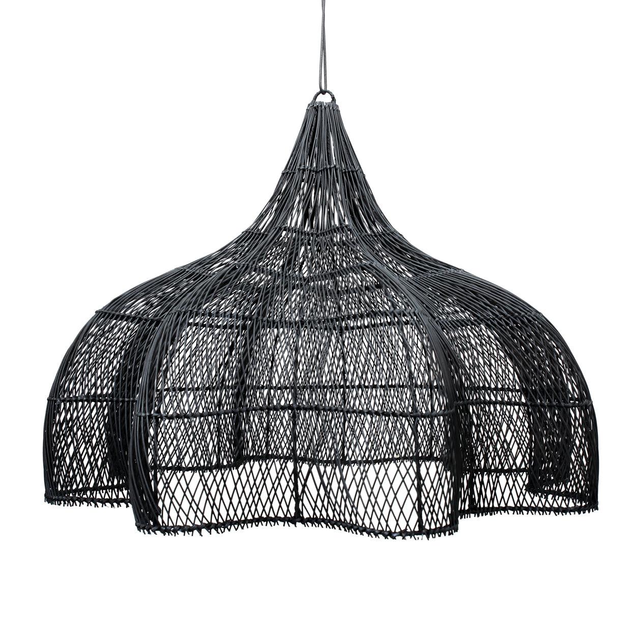 The Whipped Pendant Black XL , Hanglamp , Bazar Bizar , livinglovely.nl