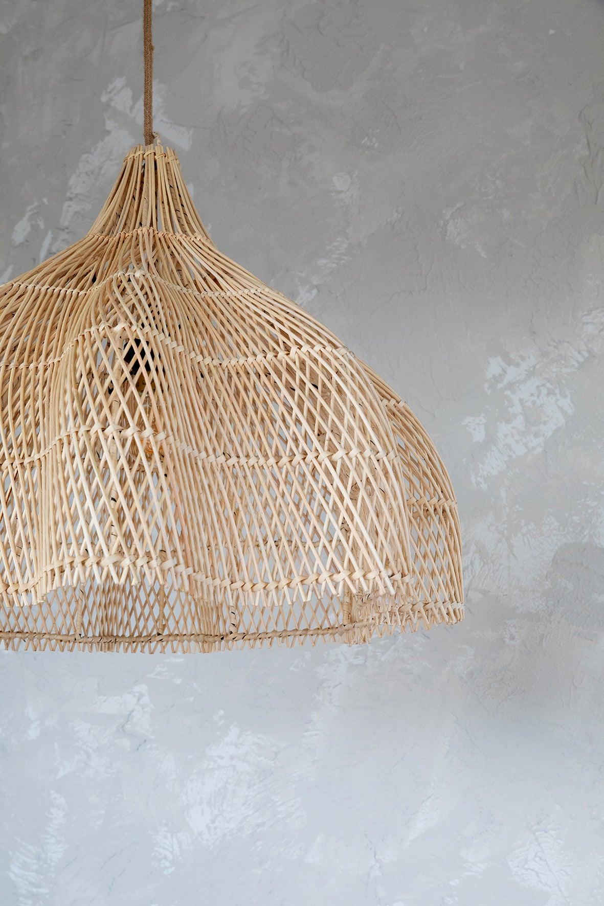 The Whipped Pendant Natural Medium , Hanglamp , Bazar Bizar , livinglovely.nl