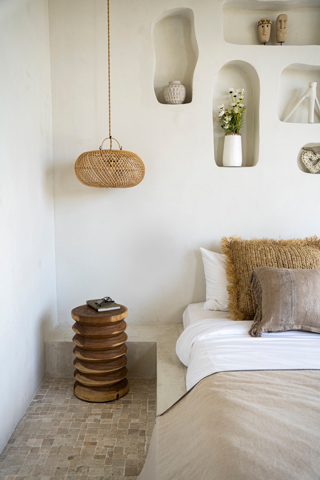 The Wholly Hanglamp - Naturel - Small - Hanglamp - Bazar Bizar - livinglovely.nl