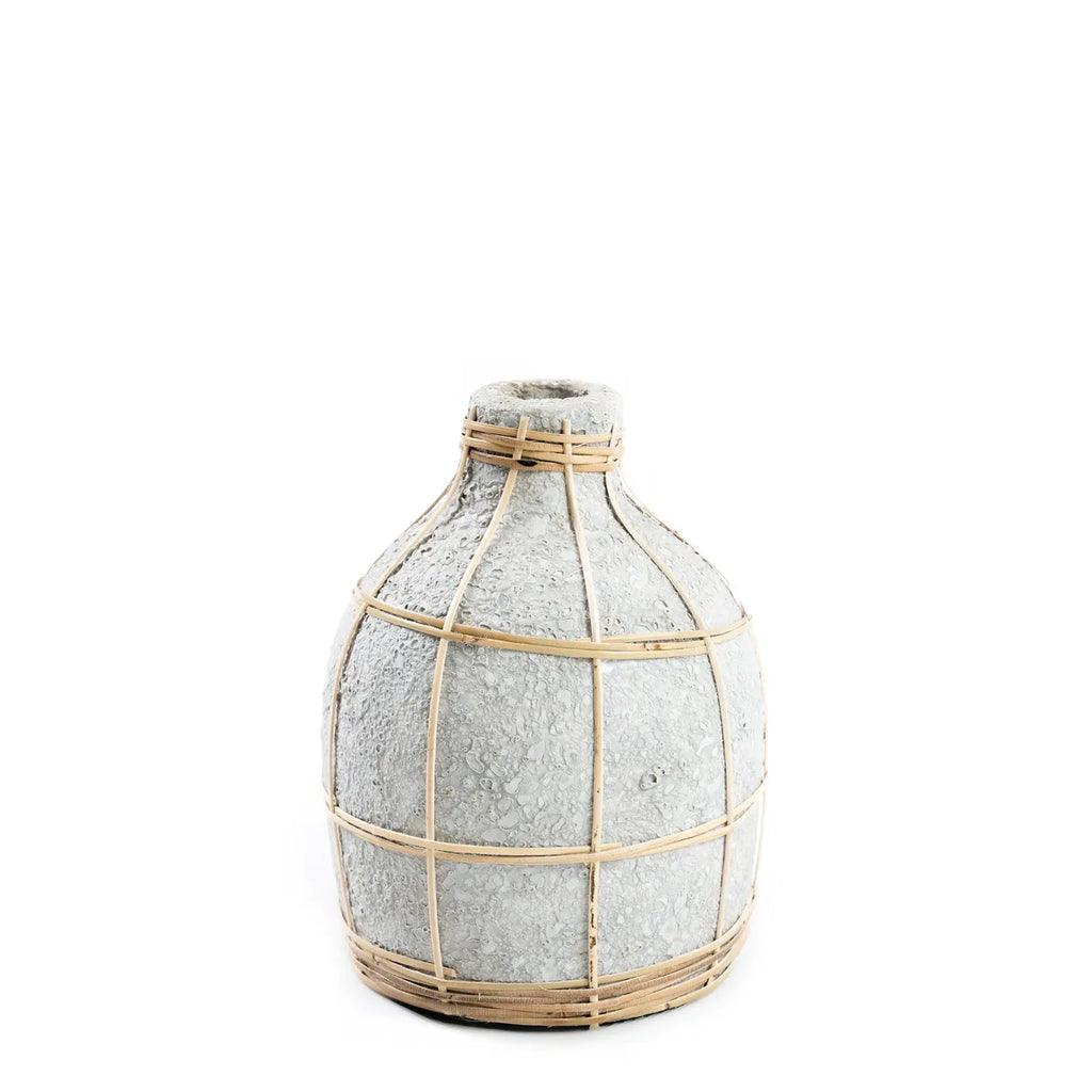 The Whoopy Vase - Concrete Natural - S , Vaas , Bazar Bizar , livinglovely.nl