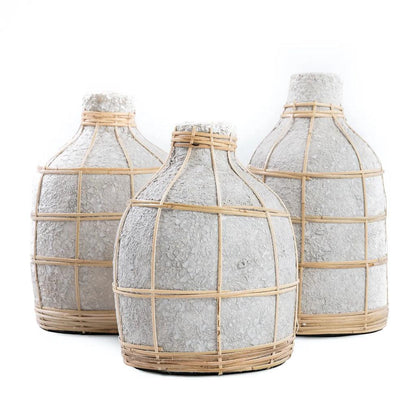 The Whoopy Vase - Concrete Natural - S , Vaas , Bazar Bizar , livinglovely.nl