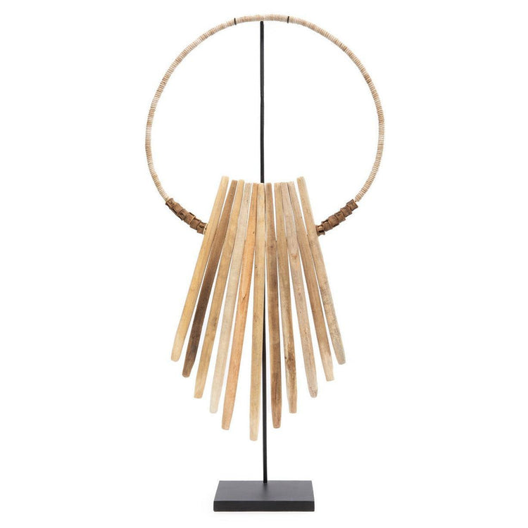 The Wooden Sticks On Stand - Natural , Ornament , Bazar Bizar , livinglovely.nl